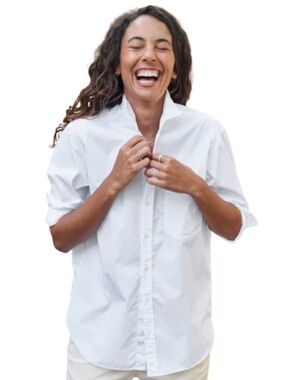 Frank & Eileen Classic White Joedy Button-Up Shirt